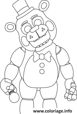 Coloriage Five Nights At Freddys Fnaf Coloring Pages Jecolorie
