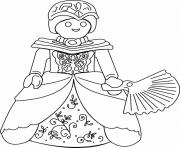 Coloriage playmobil princesse