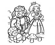 Coloriage toutes les princesses disney dessin