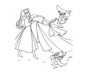 Coloriage princesse raiponce 18340 dessin
