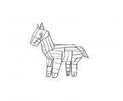 Coloriage cheval disney maximus dessin