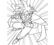 Coloriage dragon ball z freezer dessin