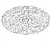 Coloriage mandalas to download for free 11  dessin