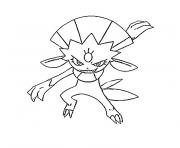 pokemon dimoret dessin à colorier