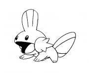 Coloriage pokemon tiplouf dessin