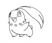 pokemon germignon dessin à colorier