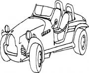 Coloriage Jeep Grand Wagoneer 1989 dessin