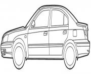 dessin voiture profil dessin à colorier
