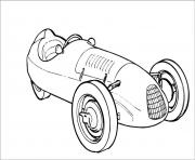 Coloriage vieille voiture dessin