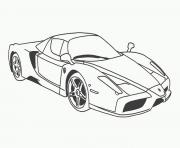 Coloriage dessin voiture autocad dessin