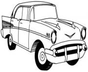 Coloriage voiture ancienne