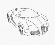 dessin voiture de luxe dessin à colorier