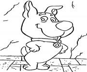 Coloriage scooby doo 136 dessin