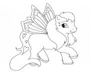 Coloriage my little poney 6 dessin