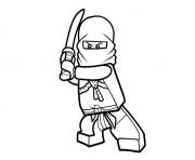 Coloriage ninjago lego monte en fleche dessin