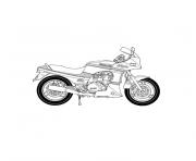 Coloriage moto 127 dessin