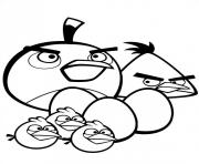 Coloriage angry birds le film red fache dessin