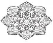 Coloriage coloring free mandala difficult adult to print 15  dessin