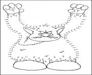 Coloriage Point A Relier Difficile