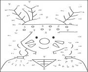 Coloriage 3 points a relier arbre nature dessin