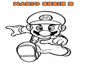 Coloriage mario paper millenaire 12 dessin