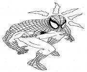Coloriage spiderman 141 dessin