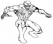 spiderman 232 dessin à colorier
