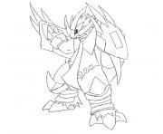 Coloriage pokemon gigamax torgamord dessin