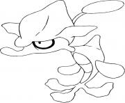 Coloriage pokemon x ex 23