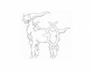 Coloriage pokemon 038 Ninetales dessin