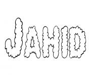 Jahid dessin à colorier