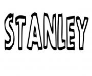Stanley dessin à colorier
