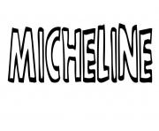 Coloriage Micheline