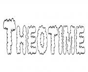 Theotime dessin à colorier