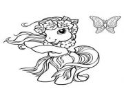 Coloriage my little poney 4 dessin