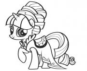 Coloriage my little poney 5 dessin