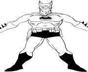 batman arkham asylum dessin à colorier