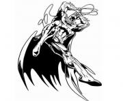 Coloriage batman et batgirl dessin