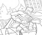 batman spiderman dessin à colorier