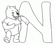 Coloriage N winnie