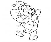 Coloriage winnie l ourson bebe