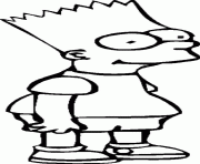 Coloriage Homer Simpson avec un haut parleur dessin