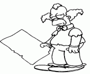 Coloriage un crabe pince homer dessin