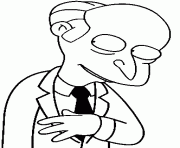 Coloriage Bart Simpson avec un camescope dessin