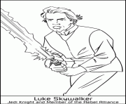 Coloriage dessin starwars Lando Calrissian dessin