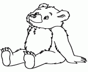 dessin animaux ours dessin à colorier
