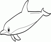 dessin animaux dauphin dessin à colorier