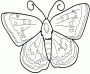 dessin animaux papillon dessin à colorier
