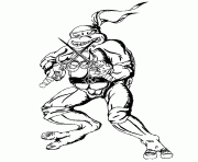 Coloriage Tortues Ninja 012