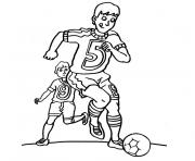 Coloriage manuel neuer foot football dessin